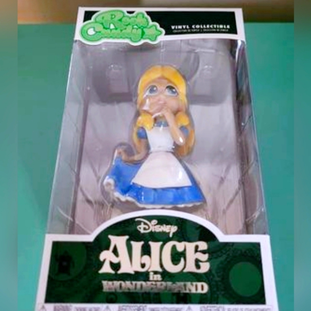 Alice in Wonderland Funko Rock Candy vinyl figure EUC, never opened